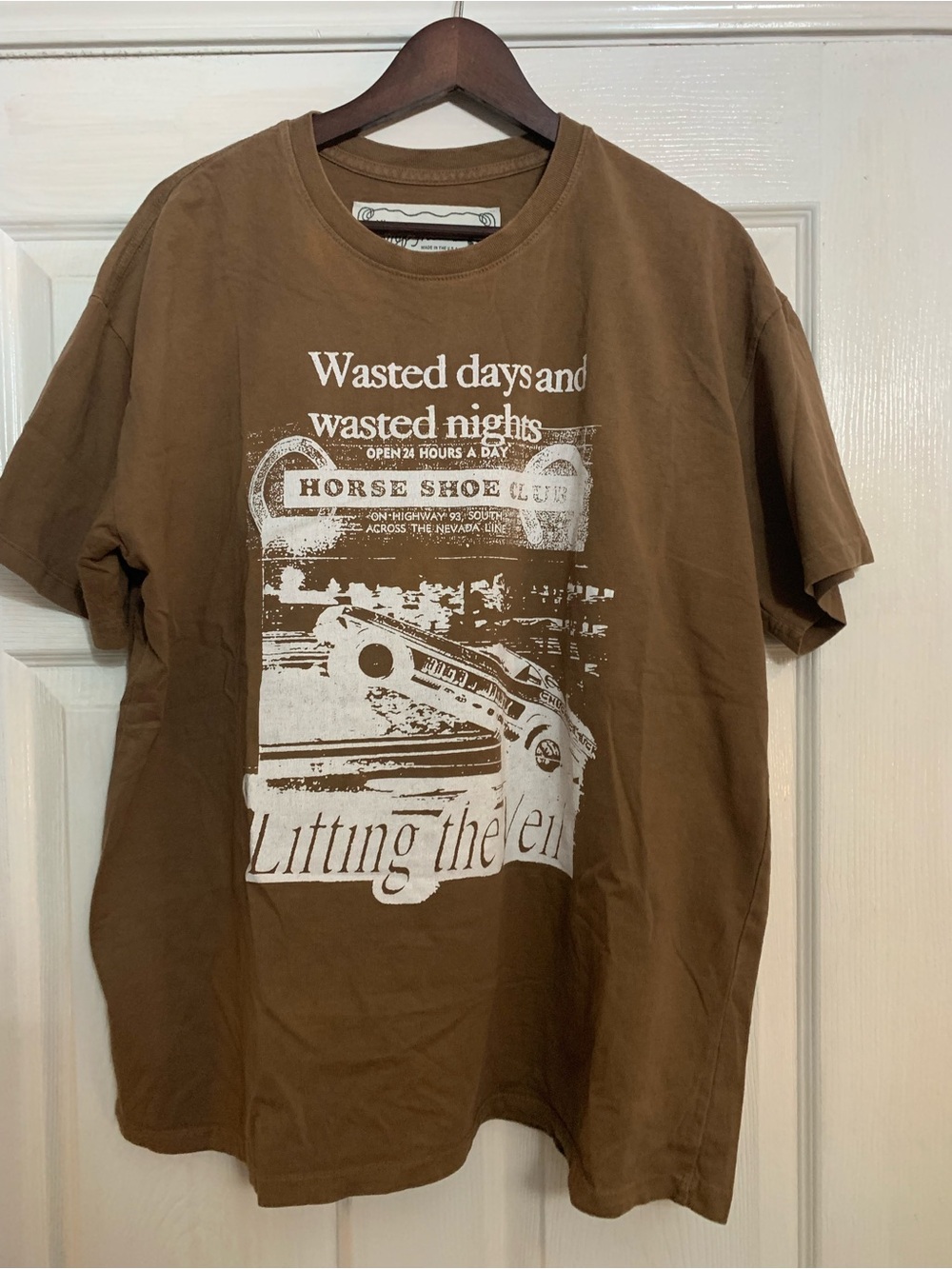 One of These Days (brand) Brown Tee